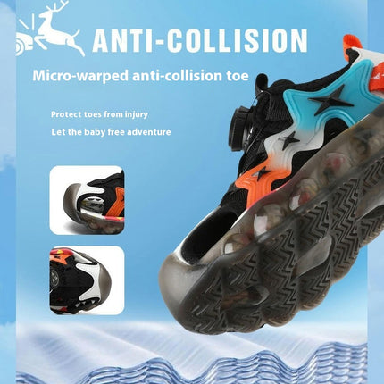 Kids Boys Summer Outdoor Beach Sports Breathable Closed Toe Sandals