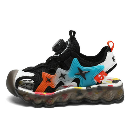 Kids Boys Summer Outdoor Beach Sports Breathable Closed Toe Sandals