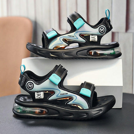 Boys Sandals Closed Toe Athletic Sport Hiking Outdoor Summer Faux Leather Sandals