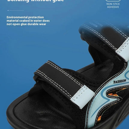 Kid Sandals Boys Summer Outdoor Open Toe Beach Sport Sandals