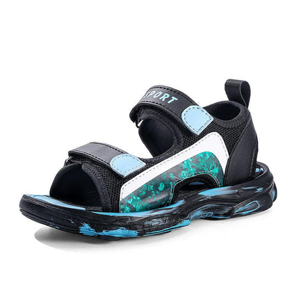 Childrens Sandals Boys Closed Toe Beach Sports Casual Sandals