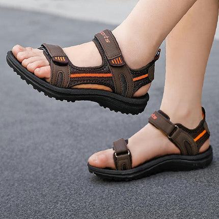 Kids Sandals Boys Open Toe Outdoor Summer Beach Sport Sandals