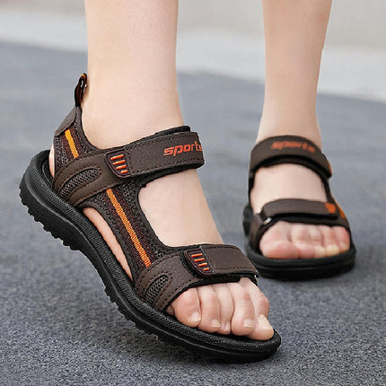 Kids Sandals Boys Open Toe Outdoor Summer Beach Sport Sandals