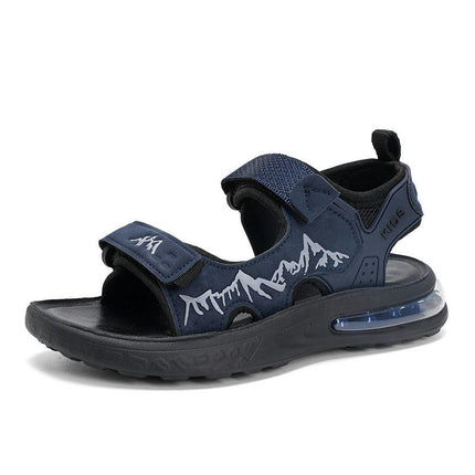 Toddler Boy Sandals Soft Non Slip Summer Beach Outdoor Faux Leather Sandals