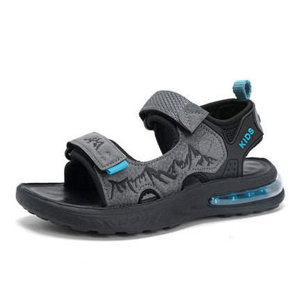 Toddler Boy Sandals Soft Non Slip Summer Beach Outdoor Faux Leather Sandals