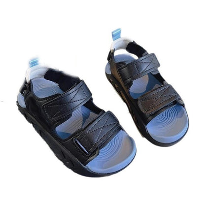Boy Sandals Summer Fashion Athletic Open Toe Outdoor Faux Leather Sandals