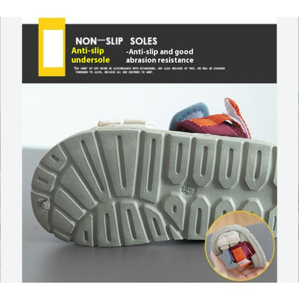 Kids Boys Casual Flat Sandals Fashion Soft Sole Outdoor Beach Faux Leather Sandals
