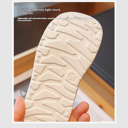 Little Boys Sandals Summer Beach Fashion Open Toe Soft Sole Faux Leather Sandal