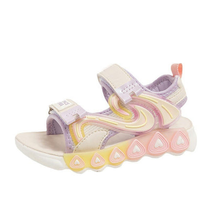 Kids Sandals Boys Sports Sandals Lightweight Summer Faux Leather Beach Sandals