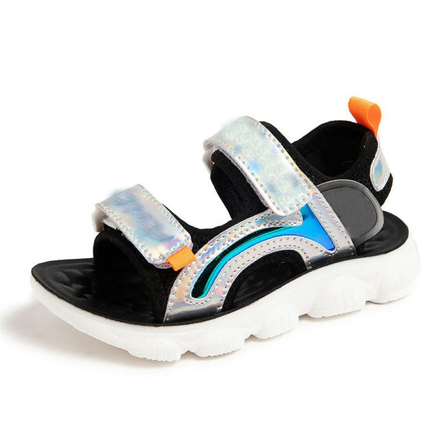Sandals for Kids Boys Summer Outdoor Beach Sports Faux Leather Sandals