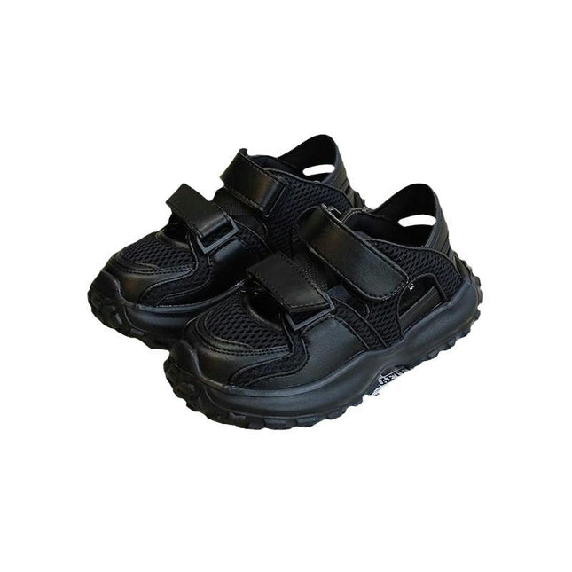 Kids Boy Summer Outdoor Beach Sports Faux Leather Closed Toe Sandals