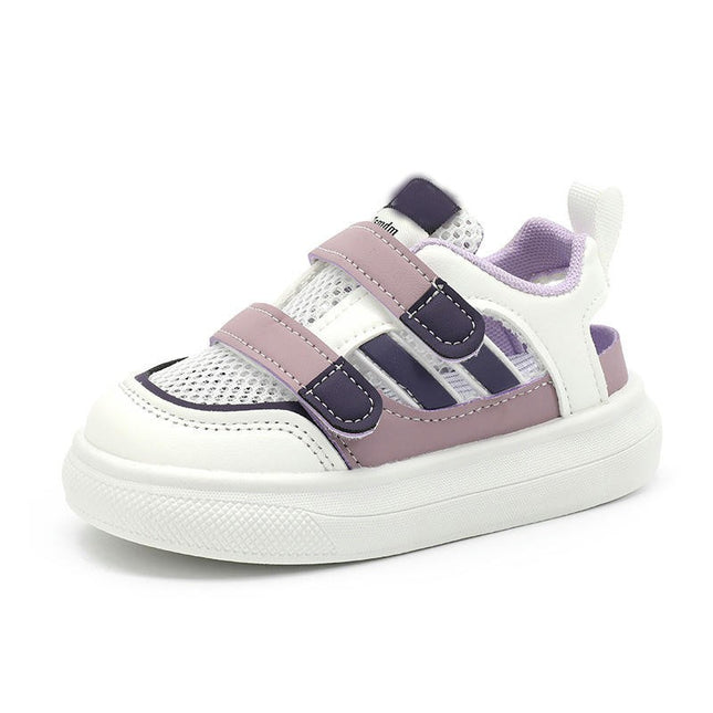 Little Boys Outdoor Sport Sandals Kids Closed Toe Faux Leather Beach Sandals