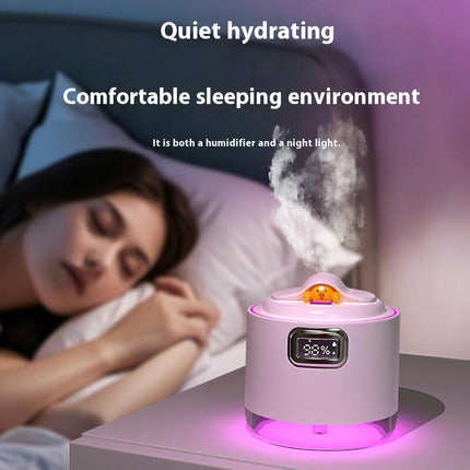Small Household Humidifier Desktop Office Bedroom Colorful Atmosphere Light Silent Humidifier