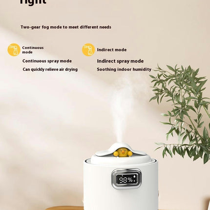 Small Household Humidifier Desktop Office Bedroom Colorful Atmosphere Light Silent Humidifier