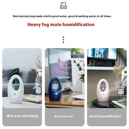 USB Humidifier Household atomizer aromatherapy machine with light portable small humidifier