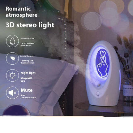 USB Humidifier Household atomizer aromatherapy machine with light portable small humidifier