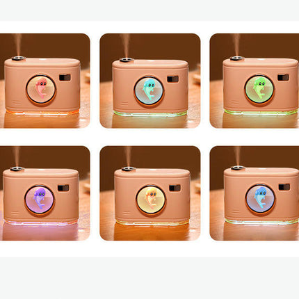 Little Dolphin Humidifier USB Silent Bedroom Cute Desktop Mini Water Replenishing Humidifier