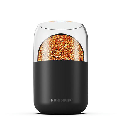 Volcano Humidifier, 300ml Small Portable Humidifier, USB Personal Desktop Humidifier