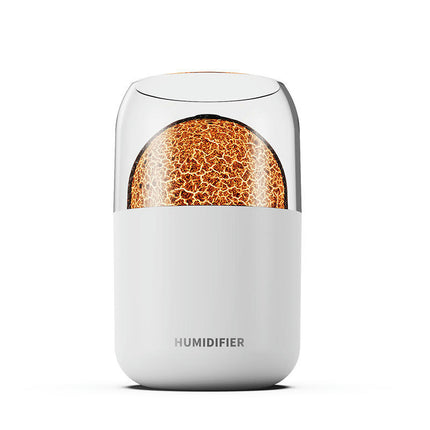 Volcano Humidifier, 300ml Small Portable Humidifier, USB Personal Desktop Humidifier