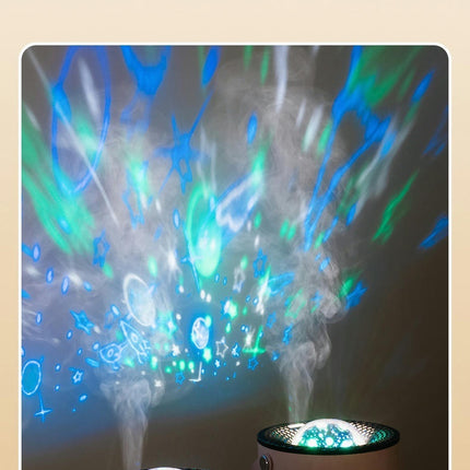 Projection Humidifier Ultrasonic Essential Oil Aromatherapy Humidifier Suitable for Party Birthday Christmas Room Decoration