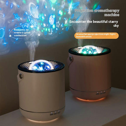 Projection Humidifier Ultrasonic Essential Oil Aromatherapy Humidifier Suitable for Party Birthday Christmas Room Decoration