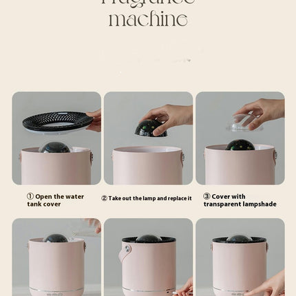 Projection Humidifier Ultrasonic Essential Oil Aromatherapy Humidifier Suitable for Party Birthday Christmas Room Decoration
