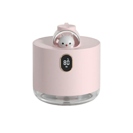 Space Shuttle Humidifiers with Night Light, Mini Cool Mist Humidifier 500ml Portable Air Diffuser