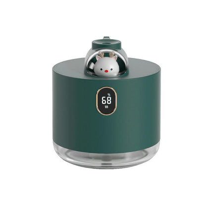 Space Shuttle Humidifiers with Night Light, Mini Cool Mist Humidifier 500ml Portable Air Diffuser