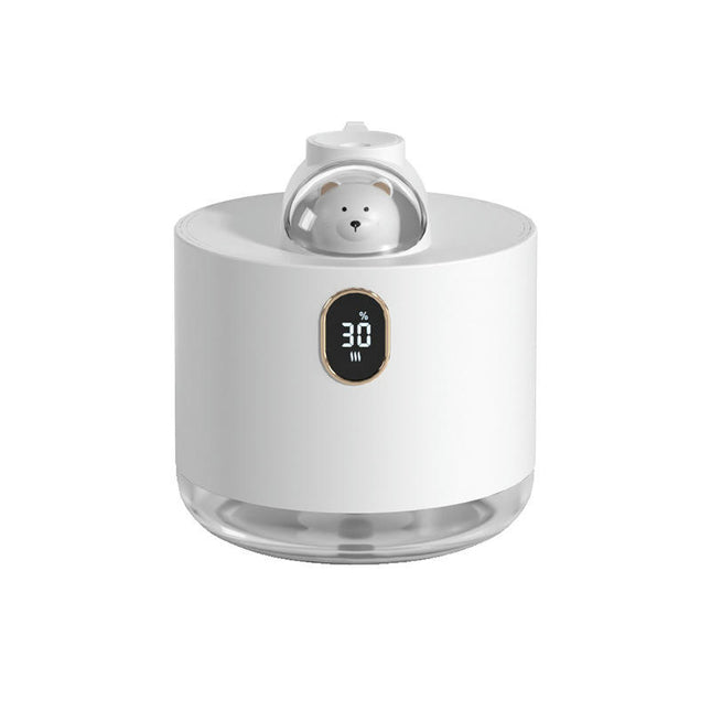 Space Shuttle Humidifiers with Night Light, Mini Cool Mist Humidifier 500ml Portable Air Diffuser