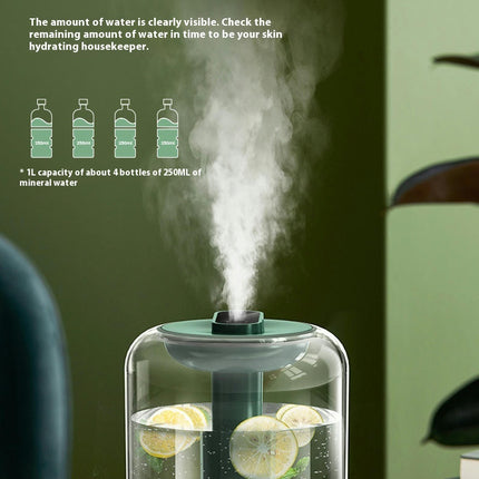 Large Capacity Humidifier USB Mini Home Office Bedroom Silent Water Replenishment Air Humidifier