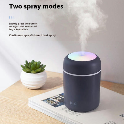 Colorful Cool Mini Humidifier, USB Personal Desktop Humidifier for Car, Office Room Bedroom Auto Shut-Off