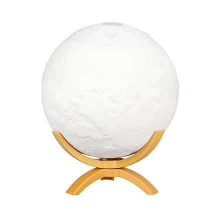 Water Planet Humidifier USB Charging Desktop Colorful Starry Sky Rotating Three-Spray Moon Humidifier