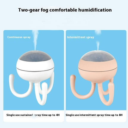 Octopus Humidifier-USB Plug-in Large Spray Volume Desktop Air Humidifier