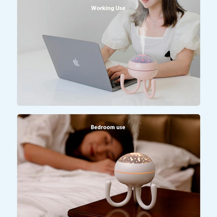 Octopus Humidifier-USB Plug-in Large Spray Volume Desktop Air Humidifier