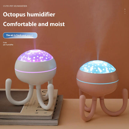 Octopus Humidifier-USB Plug-in Large Spray Volume Desktop Air Humidifier