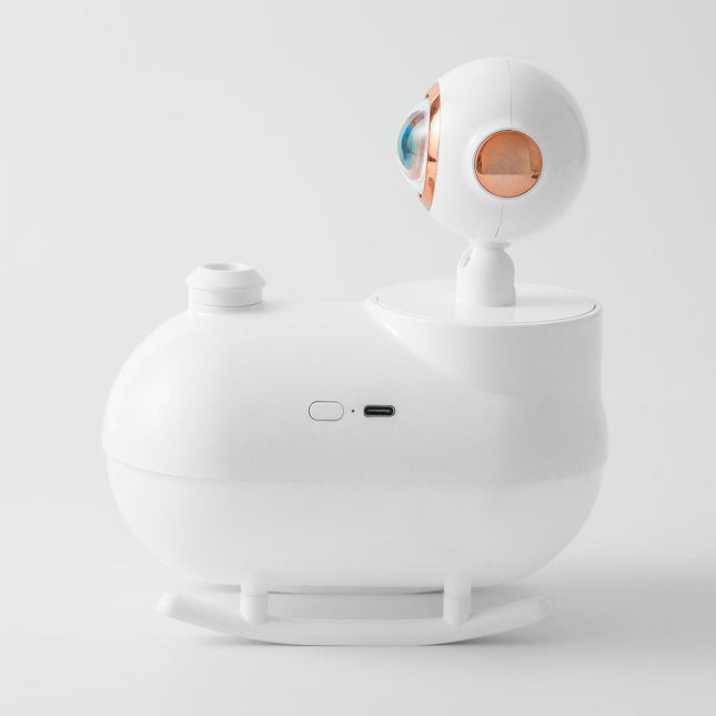 Sunset Light Humidifier USB Desktop Silent Atmosphere Sunset Light Astronaut Humidifier