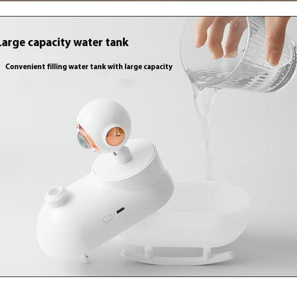 Sunset Light Humidifier USB Desktop Silent Atmosphere Sunset Light Astronaut Humidifier