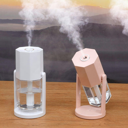 Shaking Head Humidifier USB Car Home Colorful Atmosphere Light Humidifier
