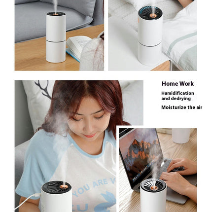 Large Spray Negative Ion Air Purifier Two In One Car USB Silent Humidifier