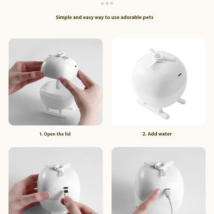 Aircraft Humidifier-USB Home Bedroom Student Dormitory Skin Care Hydration Air Humidifier