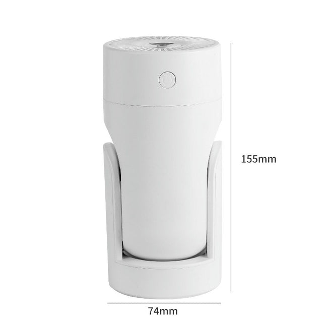 Shaking Head Humidifier-USB Desktop Silent Colorful Night Light Humidifying Atomizer