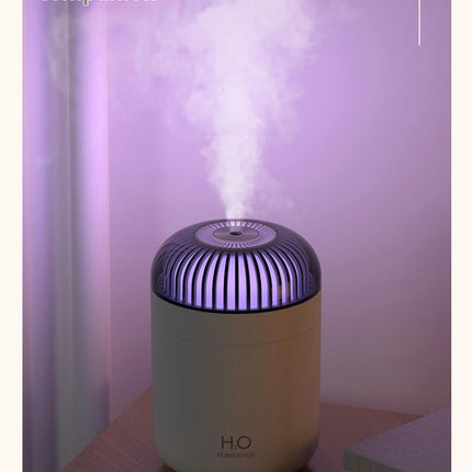 USB Humidifier Home Bedroom 500ml Colorful Night Light Large Capacity Humidifier
