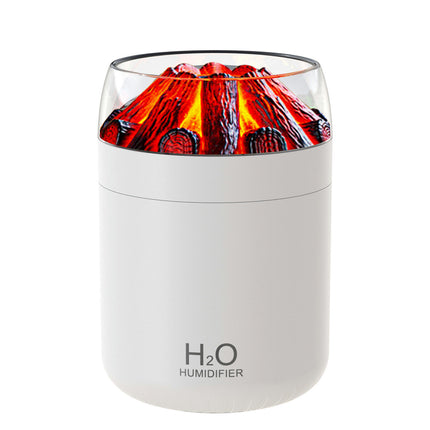Creative Simulation Firewood Humidifier-USB Desktop 500ML Silent Air Humidifier