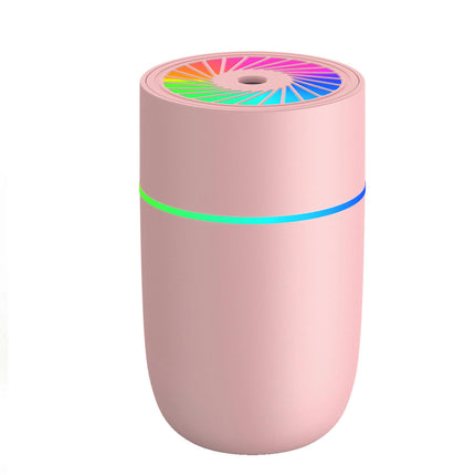 Colorful Cool Mini Humidifier, USB Personal Desktop Humidifier 2 Mist Modes, Super Quiet