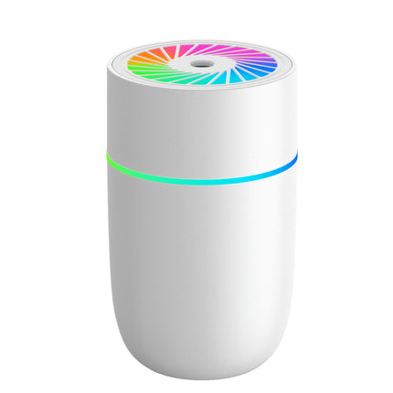 Colorful Cool Mini Humidifier, USB Personal Desktop Humidifier 2 Mist Modes, Super Quiet
