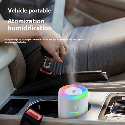 Colorful Cup Humidifier USB Desktop Car Portable Colorful Mini Marionette Humidifier