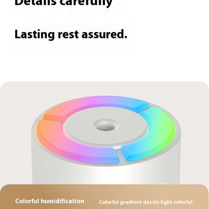 Colorful Cup Humidifier USB Desktop Car Portable Colorful Mini Marionette Humidifier