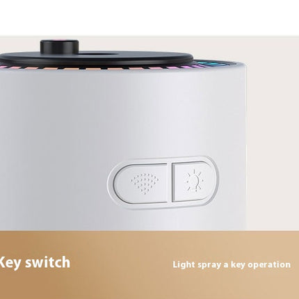 Starry Sky Projection Lamp Humidifier USB Car Home Dual-use Ultrasonic Air Humidifier