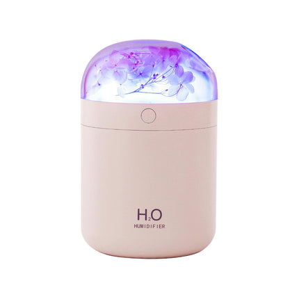 Preserved Flower Portable Humidifier, Waterless Auto Shut-Off,for Office Room Bedroom Livingroom