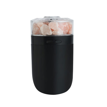 Salt Lamp Humidifier USB Charging 1200 MAh Car Dual-Purpose Colorful Air Humidifier